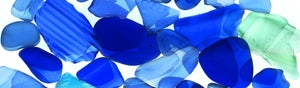 Blue Beach Glass