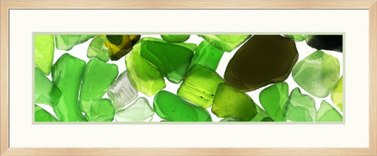 Green Beach Glass